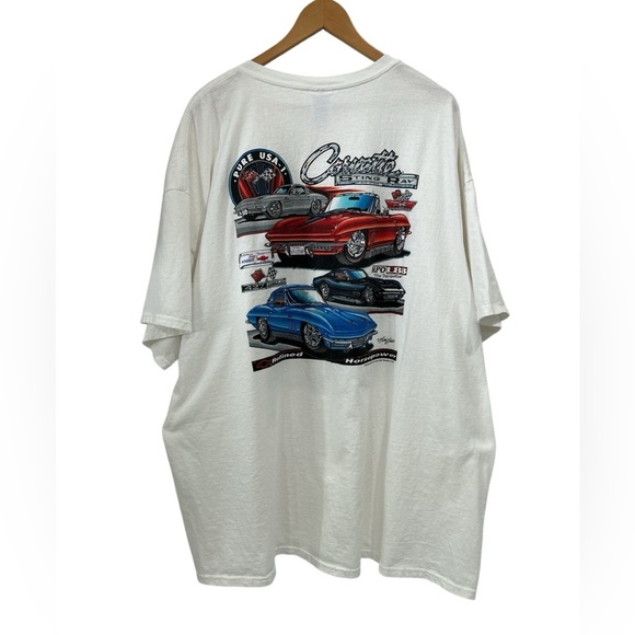 Chevrolet Corvette Stingray Unforgettable Double Side Graphic Short Sleeve Tee - Picture 2 of 7